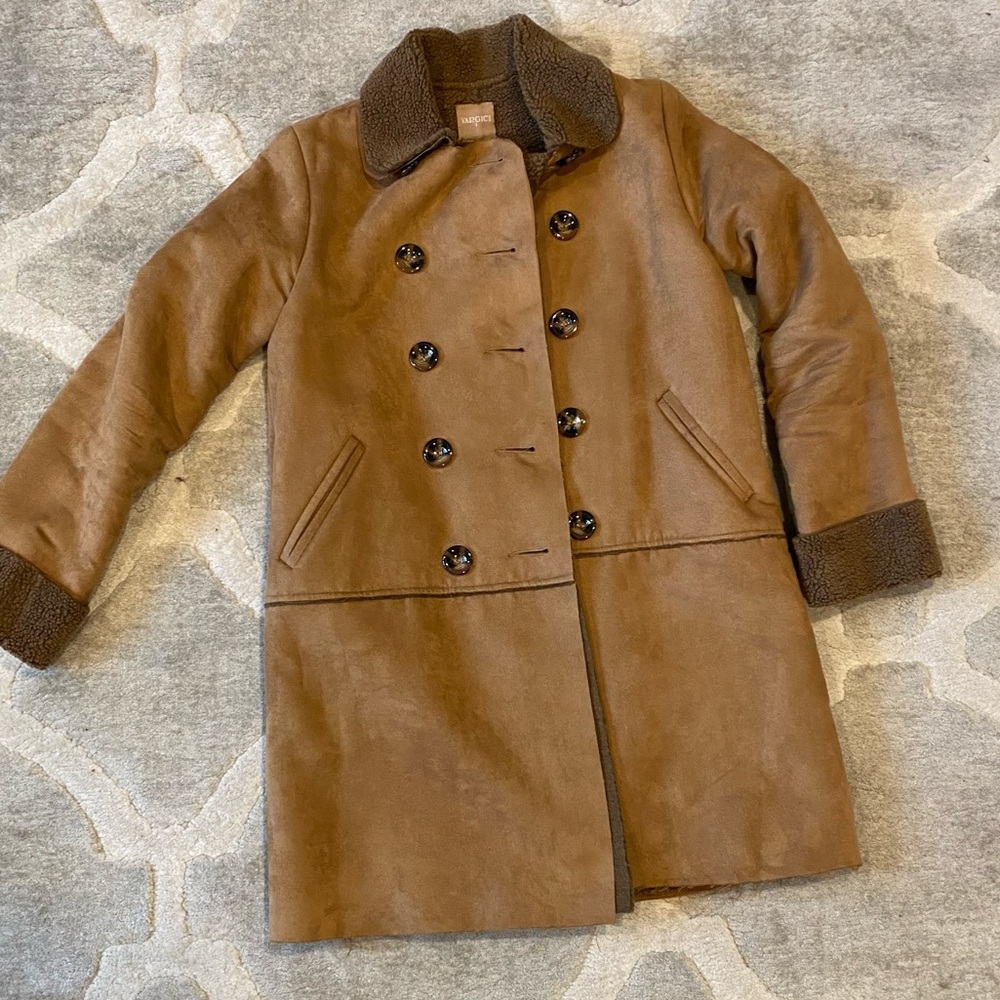 Warm and chic Sherpa Coat Jacket